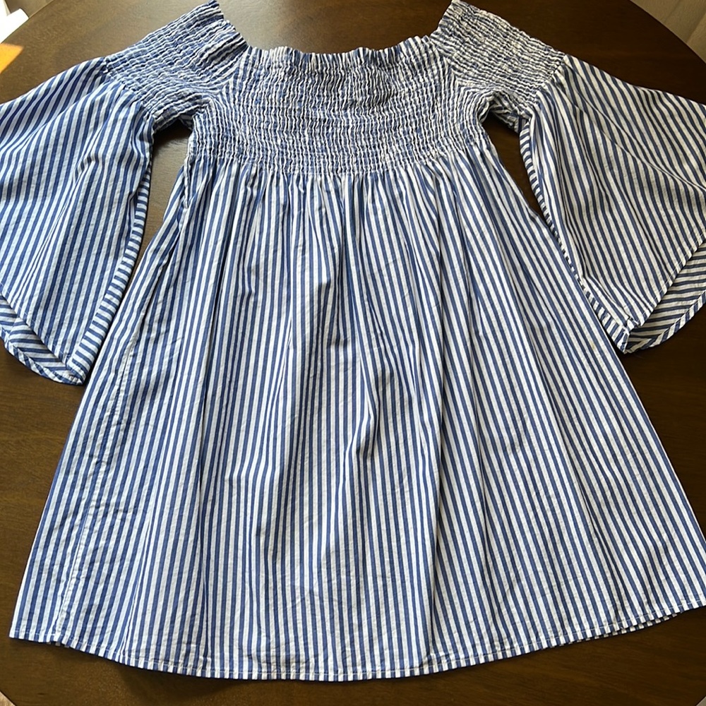 Zara Off-the-Shoulder Mini Dress